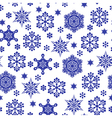 snowfall pattern vector image vector image