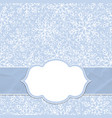 this is a christmas and new year frame vector image vector image