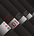 modern design template used for number banner vector image vector image