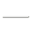 steel aluminum or stainless pipe mockup realistic vector image vector image