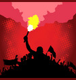 crowd vector image vector image