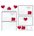 envelope with heart vector image
