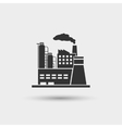 industrial plant icon vector image vector image