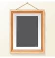 photo frame on wall image vector image vector image