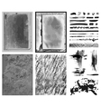 grunge design elements vector image vector image