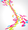 colorful abstract background vector image