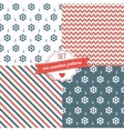 sea seamless pattern vector image