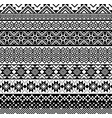 mexican aztec mayan borders pattern backgrounds vector image vector image