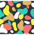 trendy seamless pattern vector image
