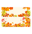 thanksgiving background with space for text two vector image