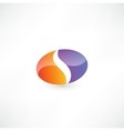 business abstract icon vector image vector image
