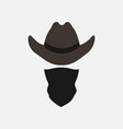 cowboy vector image