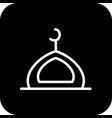 mosque icon vector image vector image