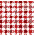 red gingham mix seamless pattern vector image
