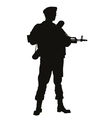 airborne warriors theme vector image vector image