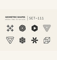 set of universal minimal geometric vector image