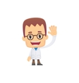 scientist in various poses vector image