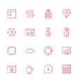 set of seo search engine optimization icons vector image