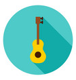 Guitar silhouettes rock acoustic Royalty Free Vector Image