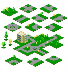 Road map Royalty Free Vector Image - VectorStock