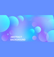 background picture with balls for banner design vector image