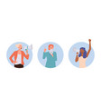 people of different age and social status vector image vector image