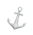 anchor icon maritime sea vector image