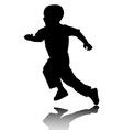 boy running vector image