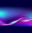 abstract fluid color and line wave with light vector image