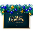 merry christmas and happy new year 2020 vector image vector image