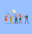 street orchestra background vector image vector image