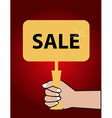 sale board vector image vector image