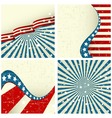 patriotic background vector image vector image