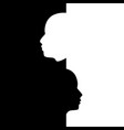 diversity between humans metaphor vector image