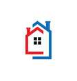house logo template design emblem vector image