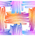 seamless pattern abstract colorful brush vector image