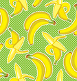seamless pattern background with bright ban vector image vector image
