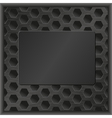 black background vector image