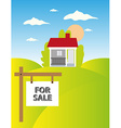 land sale background vector image vector image