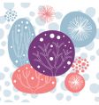 winter ornament vector image