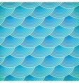 blue fish scales seamless pattern vector image