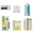 buildings vector image