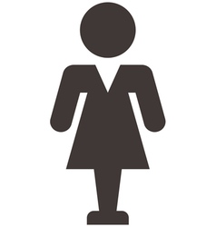 People icon man and woman on white background Vector Image