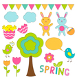 spring set vector image