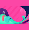 abstract colorful banner backgrounds vector image