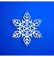 background with snowflake eps10 vector image