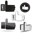 universal outline icons for web and mobile vector image