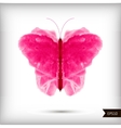 abstract watercolor butterfly vector image vector image