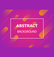 colorful background with simple geometric shape vector image