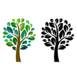 tree vector image vector image